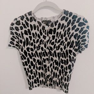 Forever 21 size small leopard print cardigan